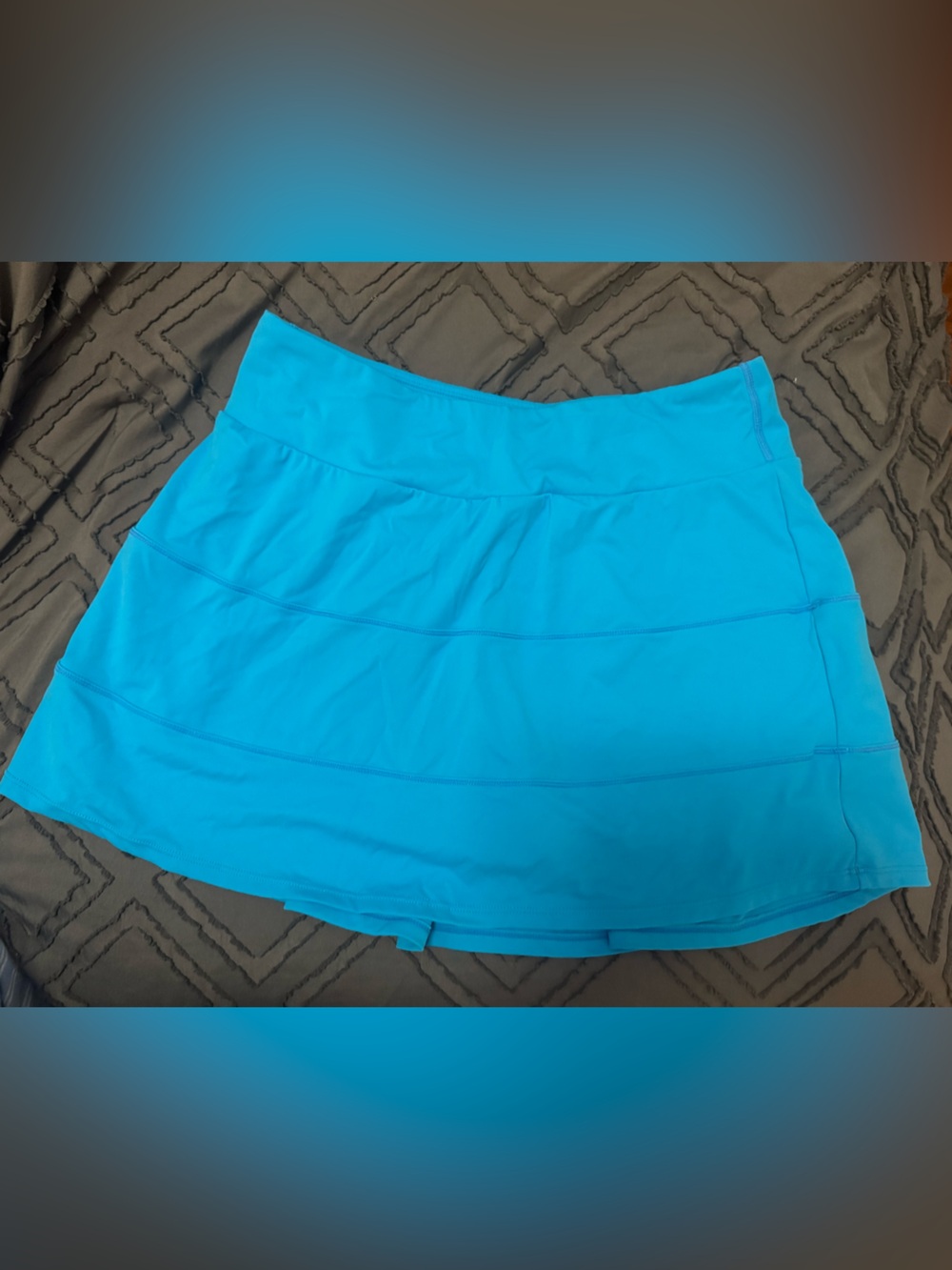 SHEIN Aqua Blue Athletic Skort